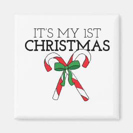 マイ初めてのクリスマスファーストホリデーウィアベビー マグネット