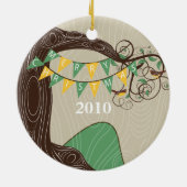 マイ初めてのクリスマスフォトオーナメント セラミックオーナメント (裏面)