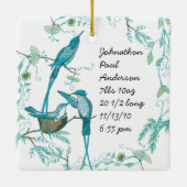 マイ初めてのクリスマスフォトオーナメント セラミックオーナメント (裏面)