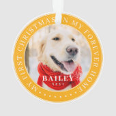 マイ初めてのクリスマスフォーエバーモダンホームペット オーナメント (裏面)