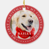 マイ初めてのクリスマスフォーエバーモダンホームペット セラミックオーナメント (裏面)
