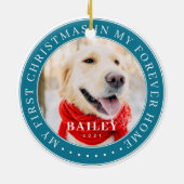 マイ初めてのクリスマスフォーエバーモダンホームペット セラミックオーナメント (裏面)