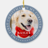マイ初めてのクリスマスフォーエバーモダンホームペット セラミックオーナメント (裏面)