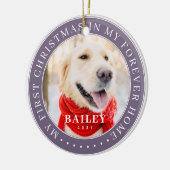 マイ初めてのクリスマスフォーエバーモダンホームペット セラミックオーナメント (左)