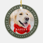 マイ初めてのクリスマスフォーエバーモダンホームペット セラミックオーナメント (裏面)