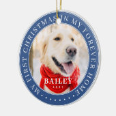 マイ初めてのクリスマスフォーエバーモダンホームペット セラミックオーナメント (左)