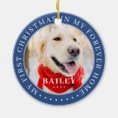 マイ初めてのクリスマスフォーエバーモダンホームペット セラミックオーナメント (裏面)