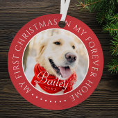 マイ初めてのクリスマスフォーエバーモダンホームペット メタルオーナメント
