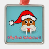 マイ初めてのクリスマスベビーウォラス メタルオーナメント (正面)