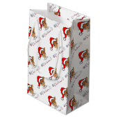 マイ初めてのクリスマスベビーキリン スモールペーパーバッグ (裏面アングル)