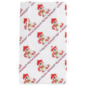 マイ初めてのクリスマスベビーベア スモールペーパーバッグ (正面)