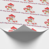 マイ初めてのクリスマスベビーベア ラッピングペーパー (角)