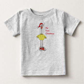 マイ初めてのクリスマスベビーボディスーツ ベビーTシャツ