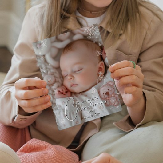 マイ初めてのクリスマスベビー写真 シーズンカード