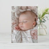 マイ初めてのクリスマスベビー写真 シーズンカード (スタンド正面)