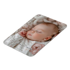 マイ初めてのクリスマスベビー写真 マグネット