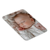 マイ初めてのクリスマスベビー写真 マグネット (右側)