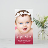 マイ初めてのクリスマスモダン写真 シーズンカード (スタンド正面)