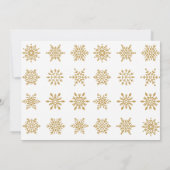 マイ初めてのクリスマス写真ホリデーカード 招待状 (裏面)