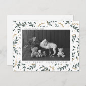 マイ初めてのクリスマス写真 シーズンポストカード (正面/裏面)