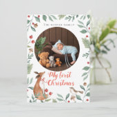 マイ初めてのクリスマス水彩 シーズンカード (スタンド正面)