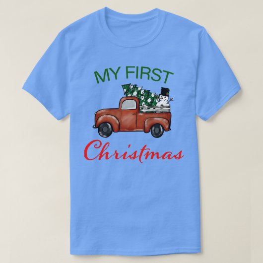 マイ初めてのクリスマス6 Tシャツ (デザイン正面)