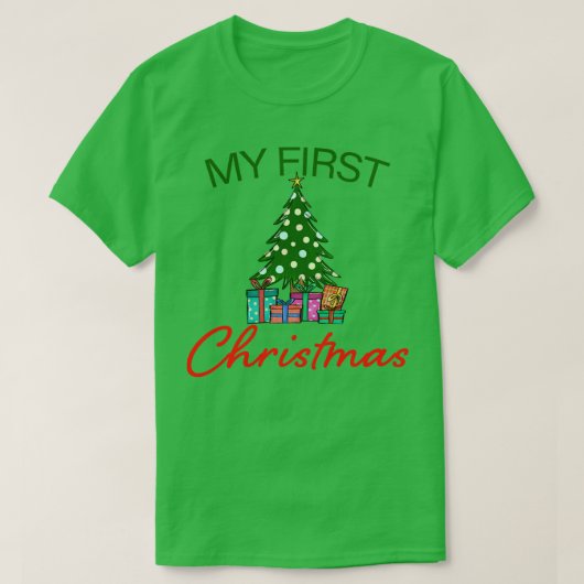 マイ初めてのクリスマス9 Tシャツ (デザイン正面)