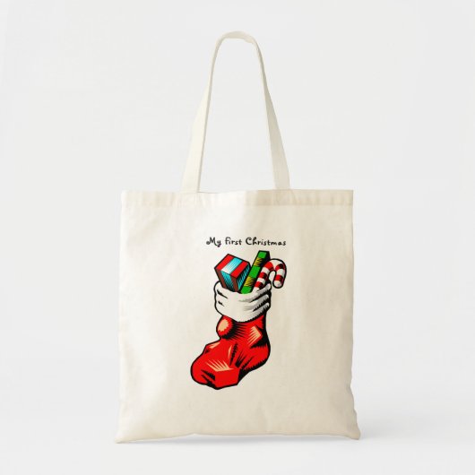 マイ初めてのクリスマス – トートバッグ (正面)