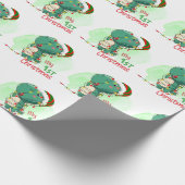 マイ初めてのクリスマス ラッピングペーパー (角)