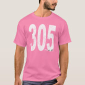 マイ動揺してアミ305 Tシャツ (正面)