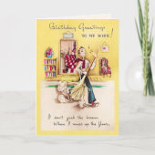 マイ妻誕生日カード カード (正面)