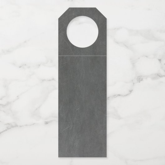 マイ妻 – Groomsmenおもしろい花婿介添人提案 ボトルネックタグ (裏面)