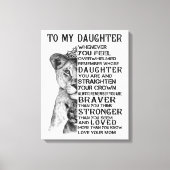 マイ娘 キャンバスプリント (正面)