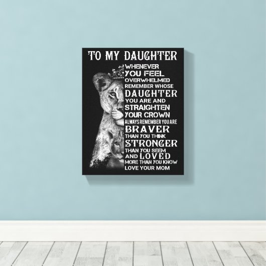 マイ娘 キャンバスプリント (インサイチュ (ウッドフロア))