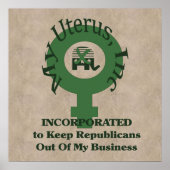 マイ子宮 ポスター (正面)