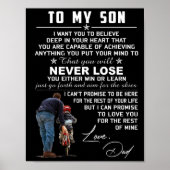 マイ息子引用文 ポスター (正面)