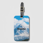 マイ旅行ビジネスまたは因果ツアーカスタム ラゲッジタグ (正面縦)