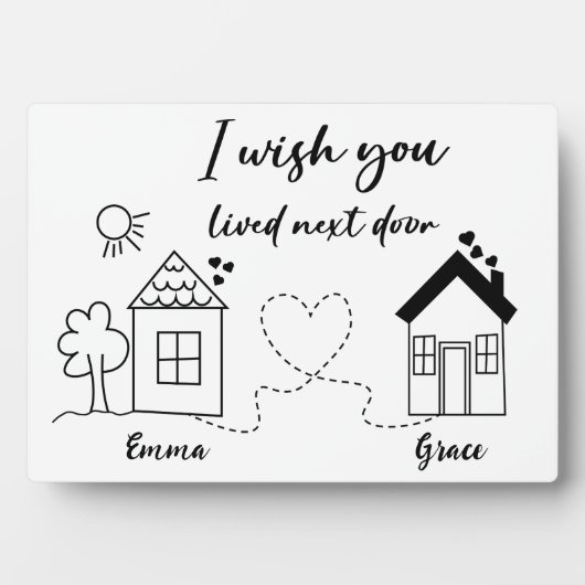 マイ最高のフレンドマイソウルシスター誕生日 フォトプラーク (正面)