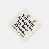 マイ最高のフレンド スタンダードカクテルナプキン (角)