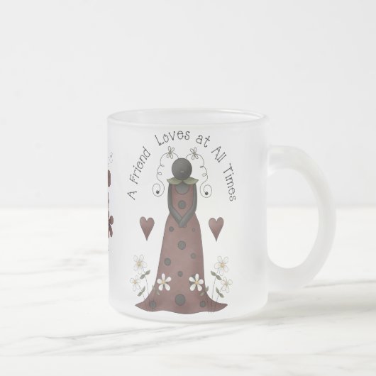 マイ最高のフレンド フロストグラスマグカップ (右)