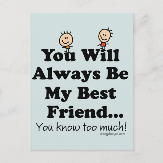 マイ最高のフレンド ポストカード (正面)