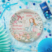 マイ来誕生日ティーパーティー ペーパープレート (パーティー)