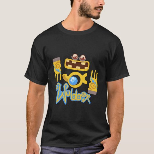 マイ歌唱モンスターブボックスブルースモール Tシャツ (正面)