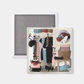 マイ母クローゼット マグネット (正面/裏面)