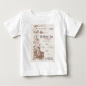 マイ母曲 ベビーTシャツ (正面)