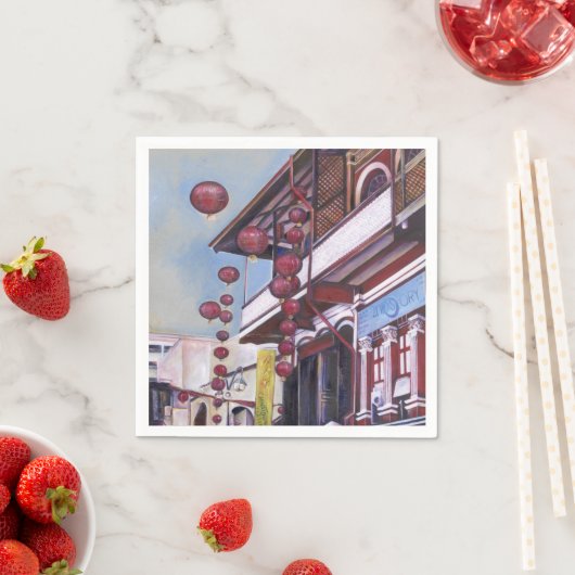 マイ父のライジングドラゴン スタンダードカクテルナプキン (インサイチュ)