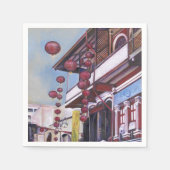 マイ父のライジングドラゴン スタンダードカクテルナプキン (正面)