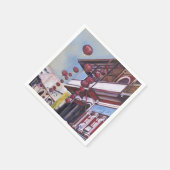 マイ父のライジングドラゴン スタンダードカクテルナプキン (角)