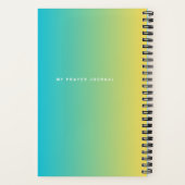 マイ祈りの言葉ジャーナル ノートブック (裏面)