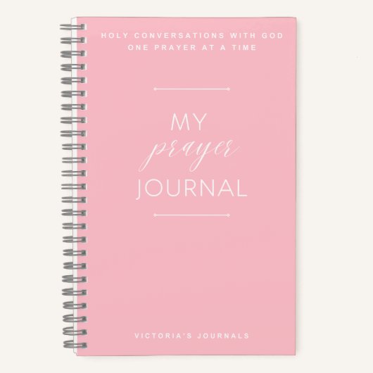 マイ祈りの言葉ジャーナル ノートブック (正面)